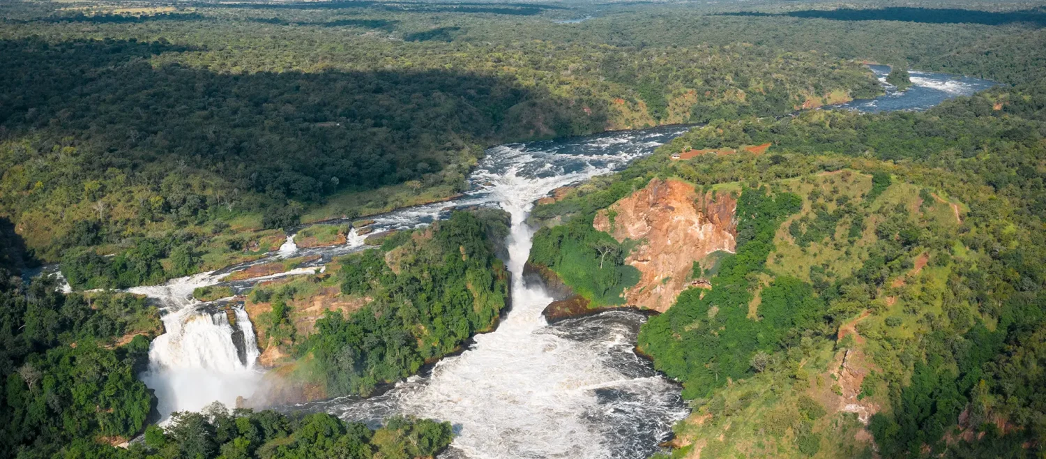 Murchison Falls on the Victoria Nile, Uganda